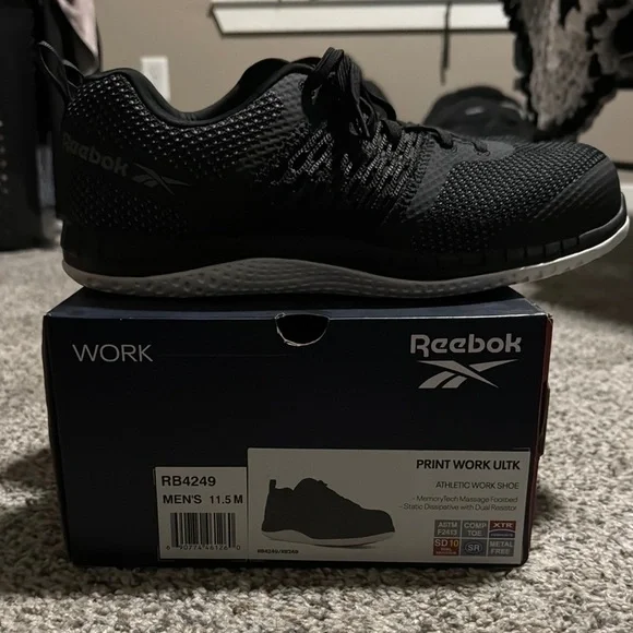Reebok | Shoes | Reebok Black Athletic Shoes | Poshmark display picture 3